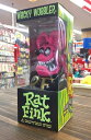 アメリカン雑貨 Rat Fink グッズ アメリカンフィギュア FUNKO ボビングヘッド ラットフィンク RED-ST0050