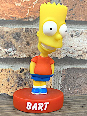 シンプソンズ グッズ アメリカン雑貨 アメリカンフィギュア FUNKO ボビングヘッド THE SIMPSONS バート 置物 飾り インテリア アメコミ