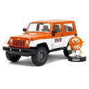 m m 039 s グッズ アメリカン雑貨 ミニカー フィギュア 1:24 M M 039 S 2007 JEEP WRANGLER w/ ORANGE FIGURE エムアンドエムズ 店舗 ガレージ ディスプレイ アメ車 インテリア 置物 お菓子 チョコレート