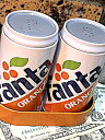 ソルト&ペッパー Fanta ORANGE アメリカン雑貨 塩胡椒入れ 調味料入れ ファンタ オレンジ