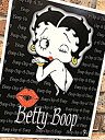 ベティちゃん グッズ アメリカン雑貨 ティンサイン メタルサイン Betty Boop KISS 看板 ポスター 店舗 ガレージ ディスプレイ