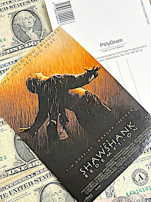【TIME SALE】【定形郵便発送!送料無料!!】アメリカン雑貨 ポストカード ショーシャンクの空に 絵はがき 手紙 ハガキ メッセージカード 映画