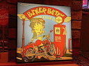 ベティちゃん グッズ アメリカン雑貨 LED Canvas Light BOX BIKER 照明 ライト 間接照明 看板 店舗 ガレージ ディスプレイ ベティ・...