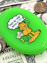 ガーフィールド グッズ アメリカン雑貨 GARFIELD ラバーコインケース GREEN 小銭入れ キーホルダー アクセサリー アメリカンキャラクター