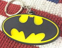 【TIME SALE】【定形郵便発送!送料無料!!】アメリカン雑貨 ラバーキーホルダー キーリング キーチェーン BATMAN バットマン-LJ0002