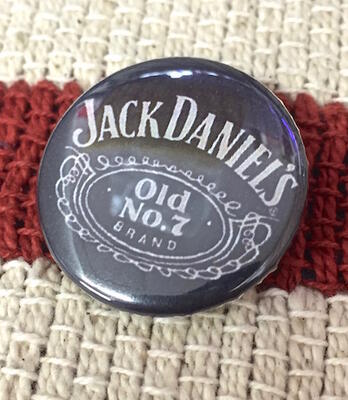 アメリカン雑貨 缶バッジ JACK DANIEL'S ジャックダニエル-LJ0027