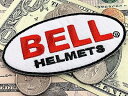 アメリカン雑貨 ワッペン アップリケ BELL ヘルメット アイロンパッチ ファッション小物 カスタマイズ 車 バイク F1