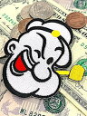 アメリカン雑貨 ワッペン ポパイ POPEYE アップリケ アイロンパッチ ファッション小物 カスタマイズ