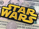 スターウォーズ グッズ アメリカン雑貨 ワッペン アップリケ STAR WARS ロゴ YELLOW アイロンパッチ ファッション小物 カスタマイズ 映画 SF Disney ディズニー