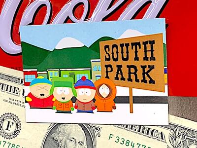 サウスパーク グッズ アメリカン雑貨 マグネット SOUTH PARK パブ バー グッズ 文具 事務用品 黒板 メモ