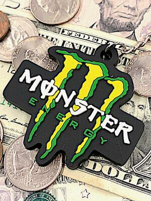 アメリカン雑貨 ラバーキーホルダー MONSTER ENERGY A モンスターエナジー キーリング キーチェーン エナジードリンク