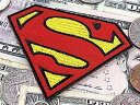 アメリカン雑貨 ワッペン SUPERMAN スパーマン アップリケ アイロンパッチ ファッション小物 カスタマイズ 映画 ヒーロー