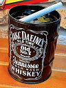アメリカン雑貨 ドラム缶型 灰皿 アッシュトレイ JACK DANIEL'S ジャックダニエル