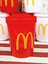 マクドナルド グッズ アメリカン雑貨 McDonald 039 s CUP RED コップ グラス タンブラー アウトドア キャンプ バーベキュー