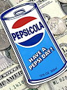 アメリカン雑貨 防水ステッカー PEPSI-7 シール デカール カーアクセサリー 外装パーツ ペプシコーラ