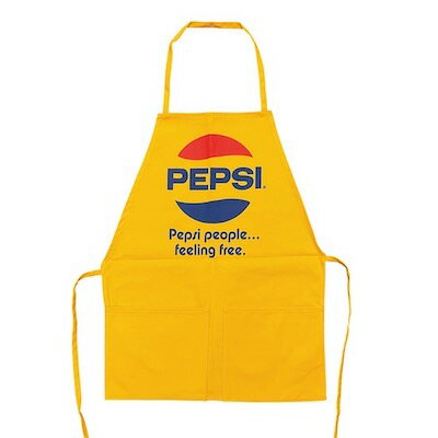 エプロン PEPSI COLA APRON YELLOW アメリカン雑貨 キッチン雑貨 前掛け