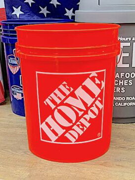 アメリカン雑貨 5ガロン バケツ HOME DEPOT B ホームデポ DUST BOX ダストボックス ゴミ箱 収納 店舗 ガレージ ディスプレイ