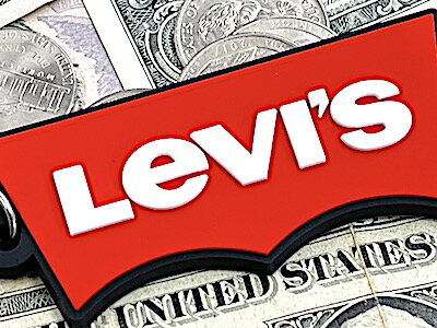 アメリカン雑貨 ラバーキーホルダー Levi's リーバイス キーリング キーチェーン ジーンズ ジーパン