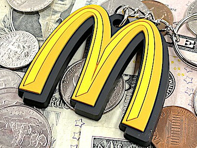 アメリカン雑貨 ラバーキーホルダー マクドナルド McDon