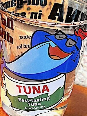 【TIME SALE】アメリカン雑貨 SHOT GLASS TUNA ショットグラス パブ バー グッズ 小物入れ キャンドルホルダー アロマ