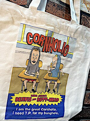 ビーバス アンド バットヘッド グッズ アメリカン雑貨 American Comic トートバッグ Beavis and Butt-H..