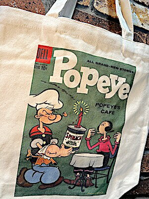 ポパイ グッズ アメリカン雑貨 American Comic トートバッグ POPEYE ショルダーバッグ ハンドバッグ