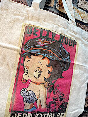 ベティちゃん グッズ アメリカン雑貨 American Comic トートバッグ Betty Boop BABE ショルダーバッグ ..