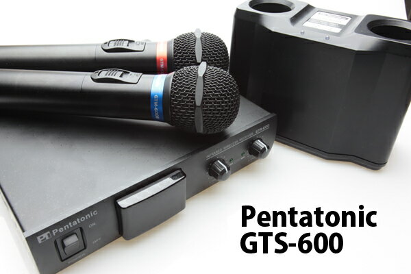 カラオケワイヤレスマイク【新品】【送料無料】店長オススメ ワイヤレスマイクセット GTS-600 【メーカー保証6ヶ月間】【smtb-TK】