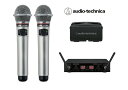 カラオケマイク【新品】【送料無料】【メーカー保証】オーディオテクニカ ATW 電波式ワイヤレスマイク(シルバー)4点セット