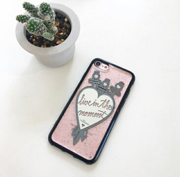 【送料無料】　mikiwuu 　ミキウー　Heart Swords　iPhoneX　iPhoneXS 携帯ケース スマホケース　モバイルケース　キラキラ　グリッター　おしゃれスマホケース　スマホケース　おしゃれスマホケーススマホケース iPhoneケース　携帯ケースカバー　韓国