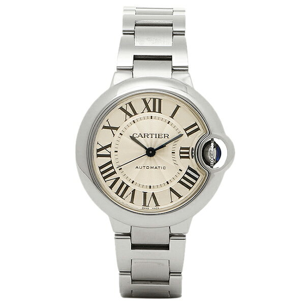 カルティエ 時計 CARTIER W6920071 バロンブルー SS レディース腕時計ウォッチ シルバー/ホワイト｜ocruyo（オクルヨ）