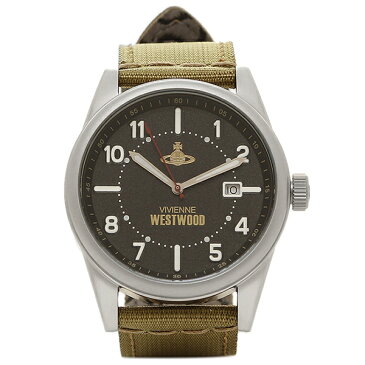 VIVIENNE WESTWOOD ヴィヴィアンウエストウッド 時計 VV079BKGR バトラーズ ワーフ メンズ腕時計 ウォッチ ブラック/シルバー/カーキ