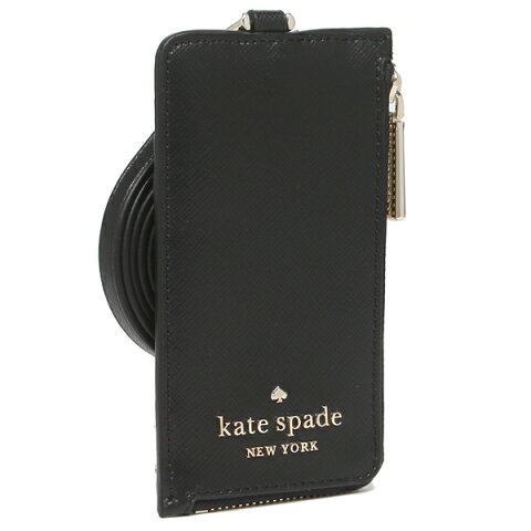 KATE SPADE パスケース アウトレット ステイシー 定期入れ コインケース ブラック レディース ケイトスペード WLR00139 001