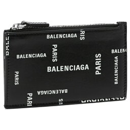 バレンシアガ BALENCIAGA カードケース フラグメントケース コインケース ブラック ホワイト メンズ バレンシアガ 640535 2AAOC 1097
