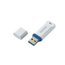 【クーポン配布中】エレコム USBメモリー USB3.2(Gen1)対応 キャップ式 データ復旧サービス付 64GB ホワイト MF-DRU3064GWHR