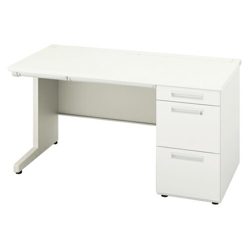 【クーポン配布中】オフィスデスク ナイキ ホワイト XEHH147G-WH ●外寸：幅1400×奥700×高720mm 1台