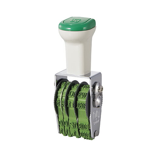 【クーポン配布中&ブラックフライデー対象】（まとめ） テクノタッチ回転ゴム印 サンビー TK-CR04 4962422117215 ●規格：4号・4連 1個【×12セット】