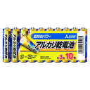 【ポイント20倍】（まとめ） アルカリ乾電池（Nタイプ） 三菱電機 LR6N/10S 4902901605185 ●形式：単3形（1．5V） 1P【×40セット】