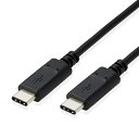 【クーポン配布中】エレコム USBケーブル 2.0 タイプC USB-C PS5対応 PD対応 コントローラー充電 2m RoHS指令準拠(10物質) ブラック GM-U2CCC20BK