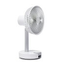 【ポイント20倍】BLUEFEEL BARSET 4D FAN 多機能コードレス卓上扇風機&サーキュレーター ホワイト BFN301-W