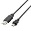 ڥݥۥ쥳 RoHSбUSB֥/A-ߥB/0.5m/֥å USB-ECOM505