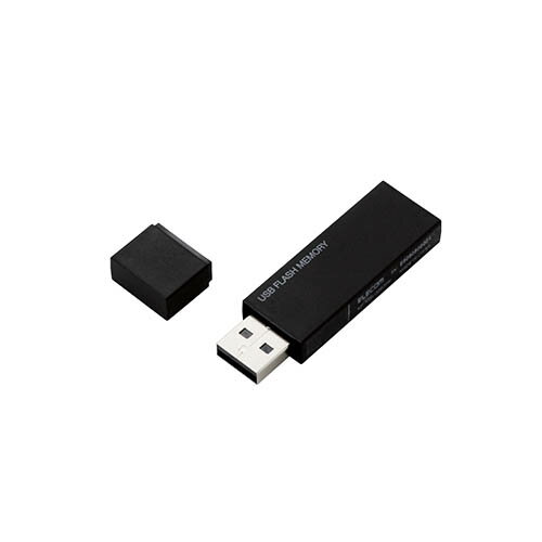 【ポイント20倍】エレコム USBメモリー/USB2.0対応/セキュリティ機能対応/32GB/ブラック MF-MSU2B32GBK