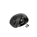 【ポイント20倍】エレコム トラックボールマウス/WEB通販限定/親指/6ボタン/チルト機能/無線/高性能/ブラック M-XT3DRBK(2)