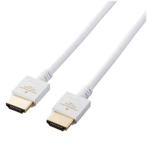 ڥޥ饽ǥݥȺ46ܡۥ쥳 HDMI֥ 2m ץߥ 餫 ƥꥢ ۥ磻 DH-HDP14EY20WH