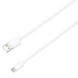 【ポイント20倍】BAUT microUSB 高出力対応ケーブル 2A 1.0m WH BUSM100WH