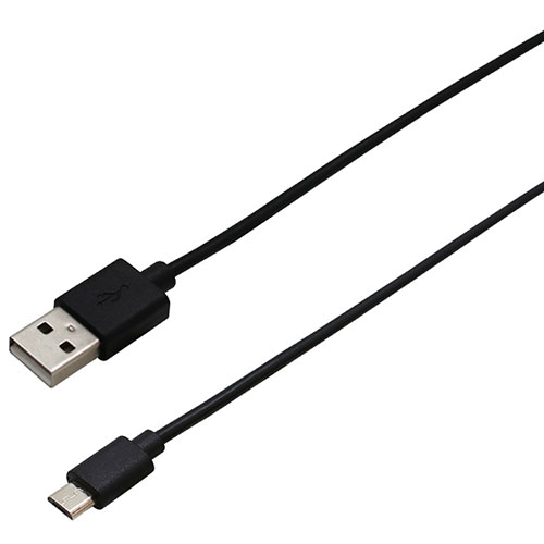 【マラソンでポイント最大46倍】wantobe MicroUSBケーブル充電・通信用 WSMC100BK