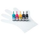 【マラソンでポイント最大47倍】【5個セット】 サンワサプライ キヤノン用詰め替えインク INK-CM5S10X5