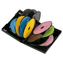 【ポイント20倍】【5個セット】 サンワサプライ DVDトールケース(12枚収納・ブラック) DVD-TW12-01BKNX5(2)