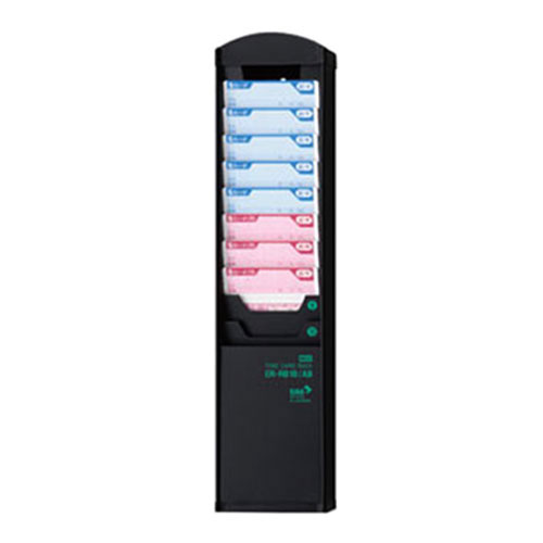 【クーポン配布中】MAX マックス タイムカードラック 抗菌タイプ ブラック ER-RB10/AB ER90705