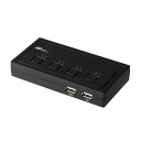 【ポイント20倍】ラトックシステム VGAパソコン切替器(4台用) RS-430U